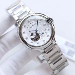 Cartier 8215 Movement 42MM 316L Steel White/Black Dial Men Wrist Watch